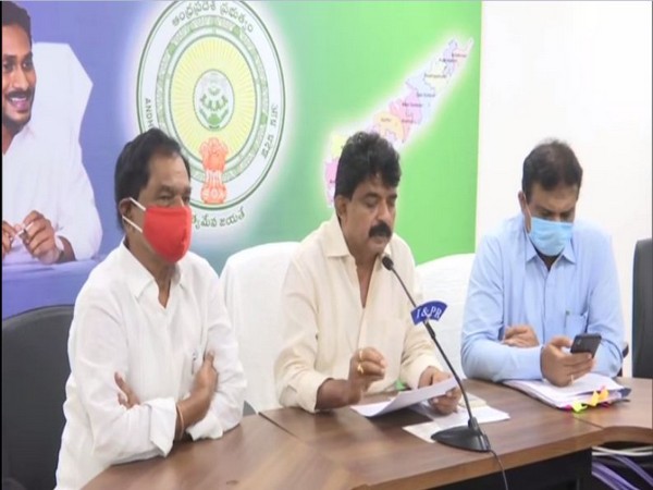 Andhra Pradesh Information and Public Relation Minister Perni Venkatramaiah during a press conference on Thursday.