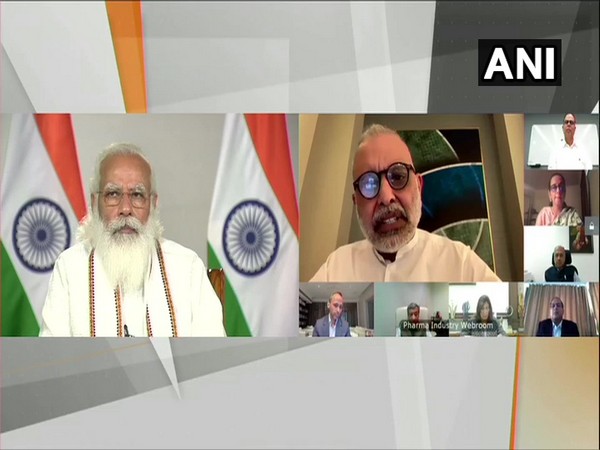Prime Minister Narendra Modi held meeting with pharma companies via video conference. (Photo/ ANI)