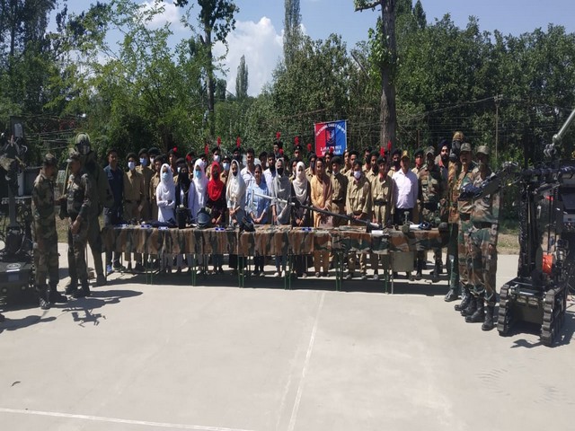 3 J-K NCC Battalion cadets army unit at Pattan