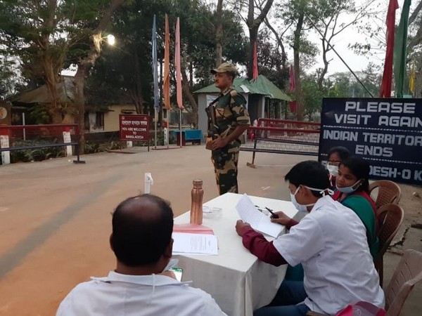 Medical check-up point in Agartala