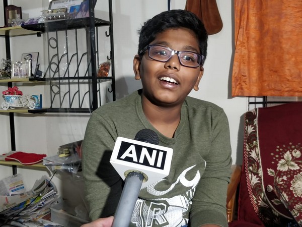 Siddharth Srivastav Pilli speaking to ANI in Hyderabad on Monday. Photo/ANI