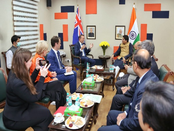 Union Minister of Commerce and Industry Piyush Goyal on Thursday met Australian Prime Minister's Special Trade Envoy Tony Abbott