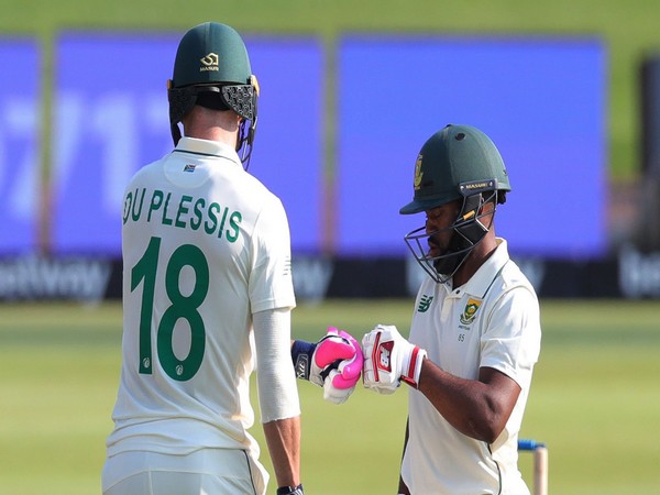 Faf du Plessis and Temba Bavuma (Photo/ CSA Twitter)