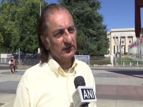 Amjad Ayub Mirza, a political activist from PoK speaking to ANI on Friday.