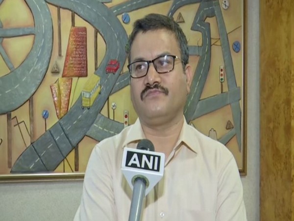 Hyderabad Additional Commissioner of Police (Traffic) Anil Kumar talking to ANI.
