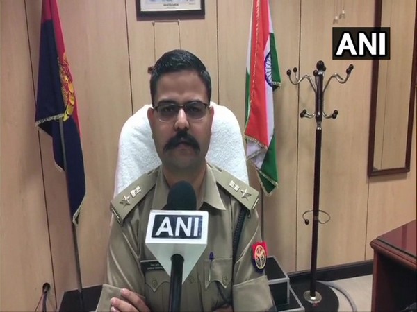 Senior Superintendent of Police Vaibhav Krishna speaking to ANI in Noida on Saturday. (Photo/ANI)