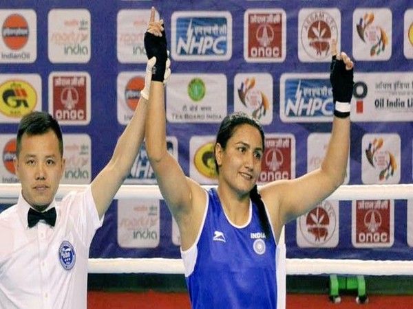 Indian boxer Pooja Rani (Image: Kiren Rijiju Twitter)