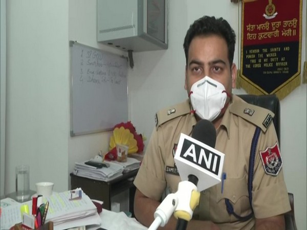 Sameer Verma, Additional Deputy Commissioner of police speaking to ANI on Saturday. Photo/ANI