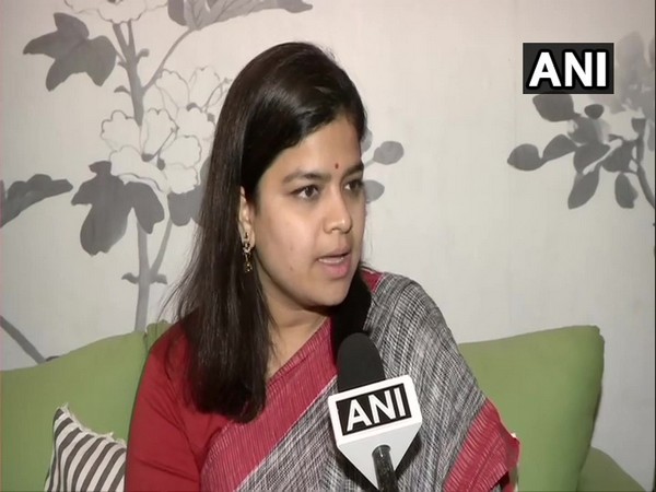 BJP MP Poonam Mahajan speaking to ANI in New Delhi on Thursday. Photo/ANI