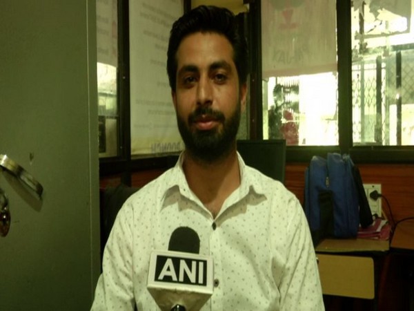 Maqsud Ahmed, Arogya Mitra, Poonch District Hospital (Photo/ANI)