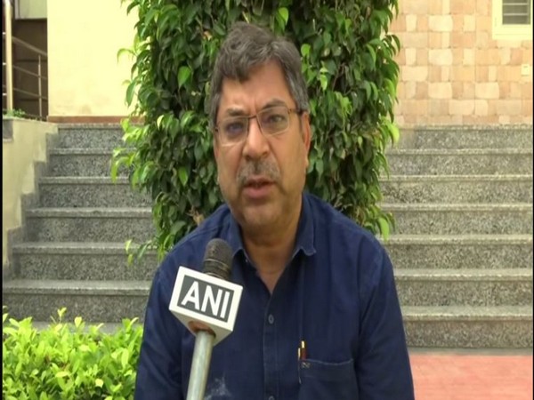 BJP state President, Satish Poonia speaking to ANI on Monday. (Photo/ANI)