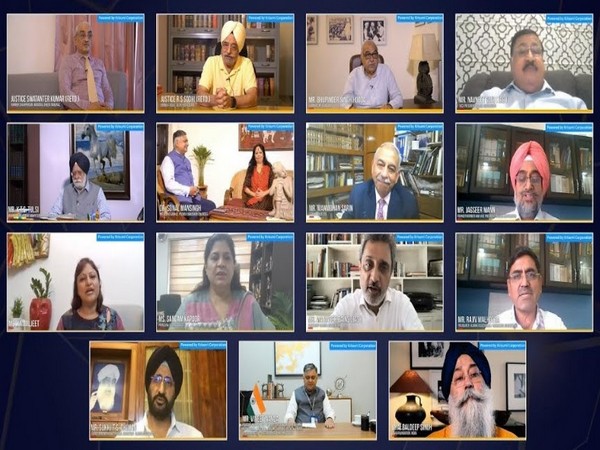 Glimpses of the webinar hosted by Post Graduate Government College, Chandigarh Alumni Association 