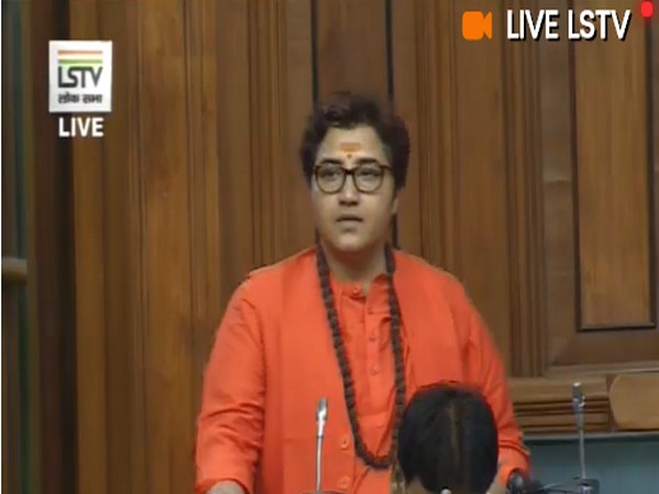 Pragya Thakur (Courtesy Lok Sabha TV)