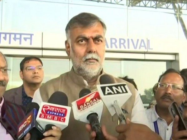 Union Minister Prahlad Patel speaking reporters on Thursday. Photo/ANI