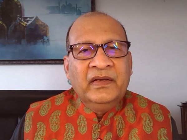 Former High Commissioner to Canada Vishnu Prakash speaking to ANI on Thursday. Photo/ANI