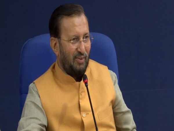 Union Minister Prakash Javadekar briefing media after the Cabinet meeting on Wednesday. Photo/ANI