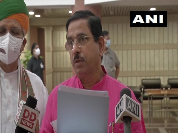 Union Minister Pralhad Joshi. (Photo/ANI)