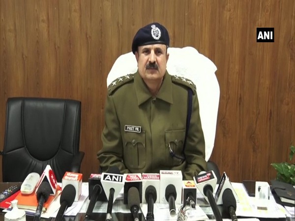 ACP Crime, Gurugram, Preet Pal Singh speaking to reporters on Tuesday. Photo/ANI
