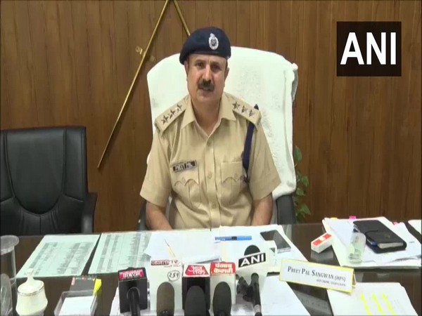ACP (Crime) Preet Pal Singh speaking to media on Saturday. Photo/ANI