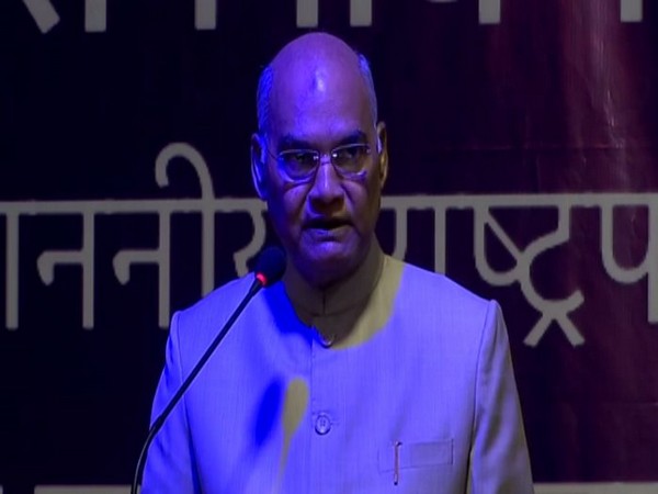 President Ram Nath Kovind addressing Indian diaspora in Banjul on Wednesday