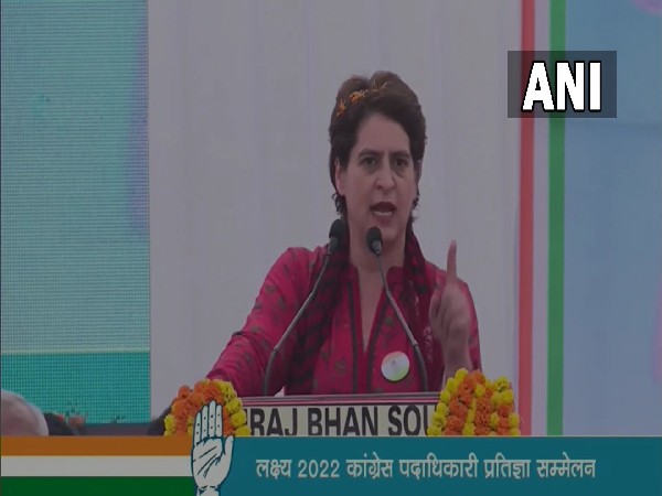 Congress leader Priyanka Gandhi Vadra (Photo/ANI)