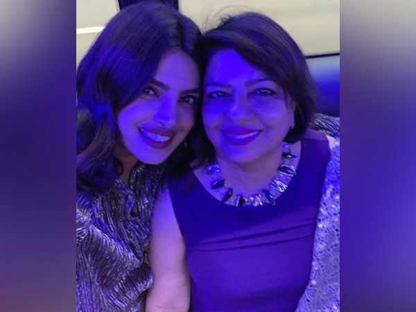 Priyanka Chopra with mom Madhu Chopra