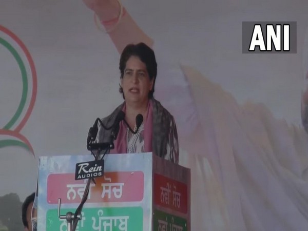 Congress leader Priyanka Gandhi Vadra (Photo/ANI)