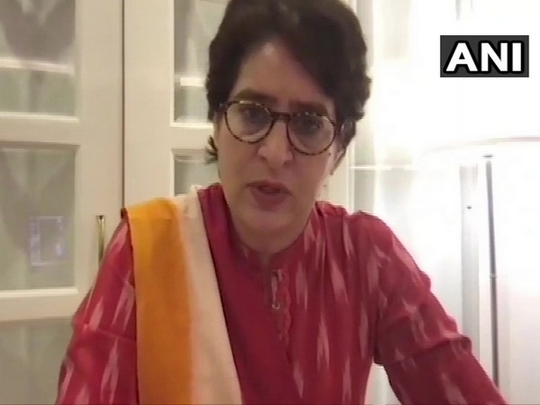 Congress general secretary Priyanka Gandhi Vadra. (Photo/ANI)