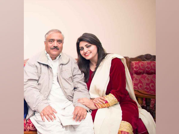 Professor Muhammad Ismail and his daughter Gulalai Ismail.