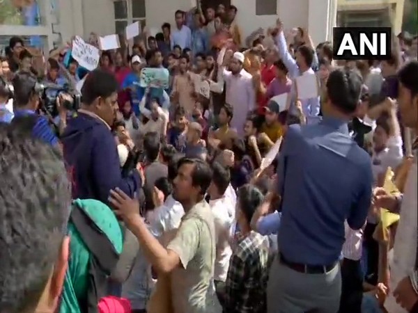 People protested across India to condemn the ghastly terror attack in Pulwama, Jammu and Kashmir. Photo/ANI