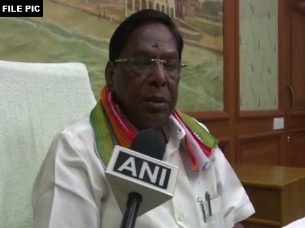 Chief Minister V Narayanasamy (File photo)
