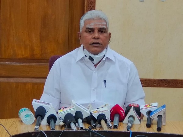 Agriculture Minister in the Puducherry government R Kamalakannan (file photo)