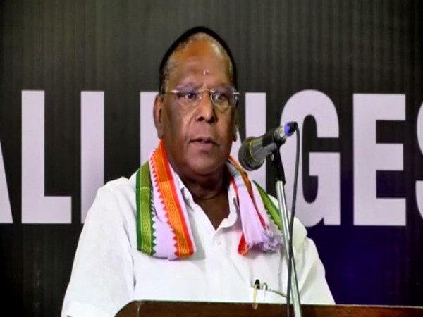 Chief Minister V Narayanasamy (File Photo/ANI)