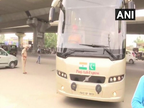 Punj-Aab express returning empty in Amritsar on Saturday. Photo/ANI
