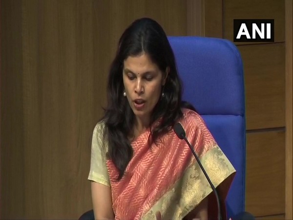 Punya Salila Srivastava, Joint Secretary, MHA, at the press conference in New Delhi on Friday. Photo/ANI