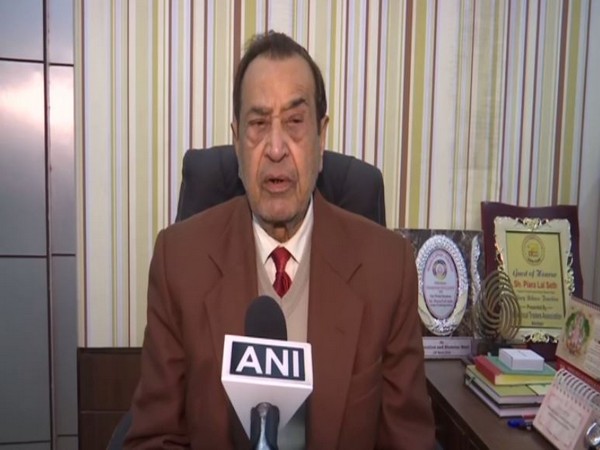 Pyare Lal Seth speaking to ANI in Amritsar on Thursday.