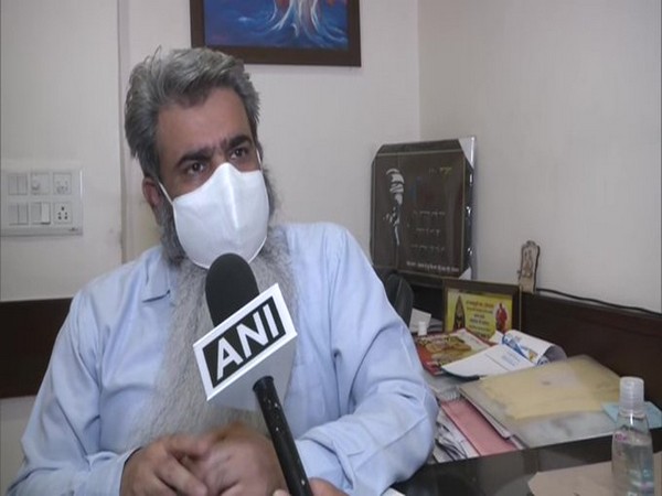 Food and Supplies Minister Bharat Bhushan Ashu speaking to ANI. [Photo/ANI]