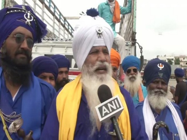 Satnam Singh speaking to ANI in Punjab's Ludhiana on Thursday. Photo/ANI