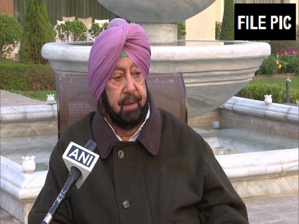 Punjab Chief Minister Captain Amarinder Singh (File Photo/ANI)