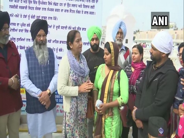 People attending the awareness camp held at Golden Temple in Amritsar on Thursday. Photo/ANI