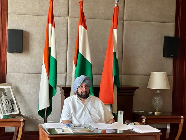 Punjab Chief Minister Amarinder Singh (File Photo/ANI)