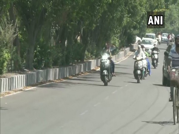 Traffic on a road in Ludhiana. (Photo/ANI)