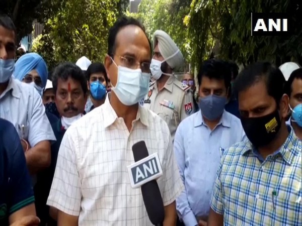 Ludhiana Deputy Commissioner Varinder Sharma. (Photo/ANI)