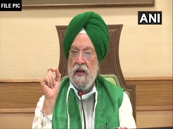 Union Minister for Civil Aviation Hardeep Singh Puri (Photo/ANI)