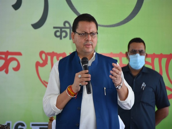 Uttarakhand Chief Minister Pushkar Singh Dhami. (Photo/ANI)