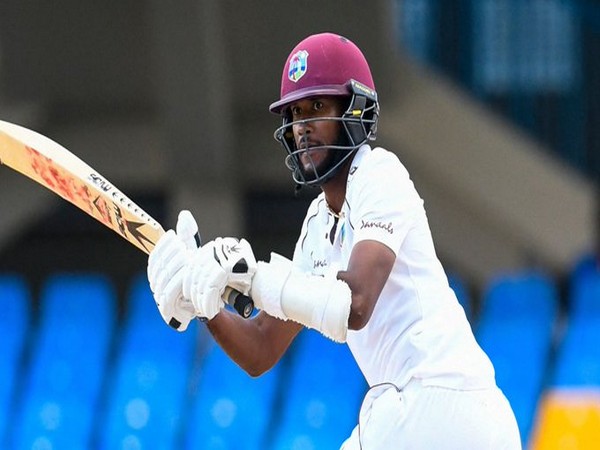 West Indies skipper Kraigg Brathwaite in action (Photo/ ICC Twitter)