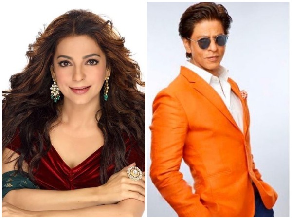 Juhi Chawla and Shah Rukh Khan (Image courtesy: Instagram)