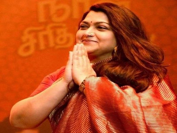 Congress leader Khushbu Sundar. (Photo/Twitter)
