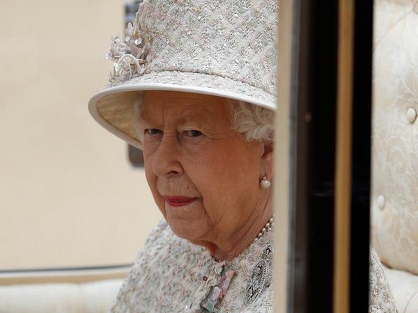 Britain's Queen Elizabeth takes part in the Trooping the Colour parade in central London