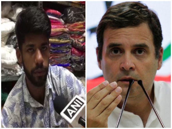 Indore based man named Rahul Gandhi speaking to ANI / Congress leader Rahul Gandhi (File photo)